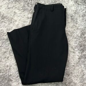 Men’s black slim fit slacks